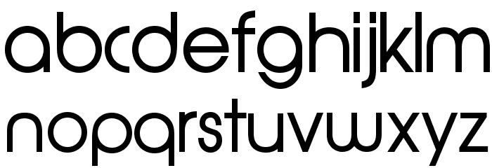 Quinfo-Bold Font LOWERCASE