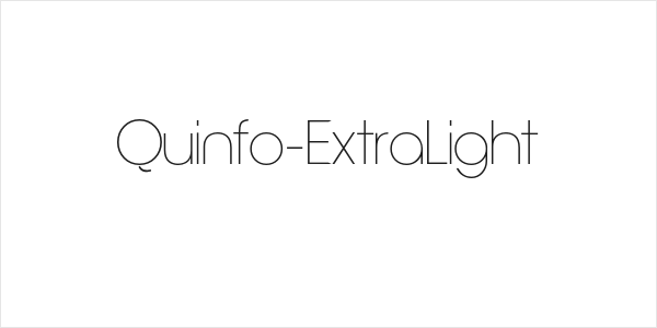 Quinfo-ExtraLight Logo