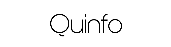 Quinfo Font