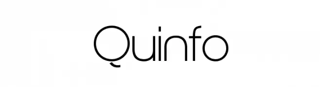 Quinfo  Frei Schriftart Herunterladen