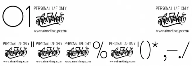 Quinger Font OTHER CHARS