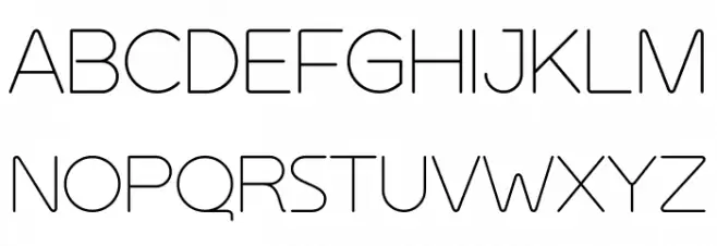 Quinger Font Litere mari