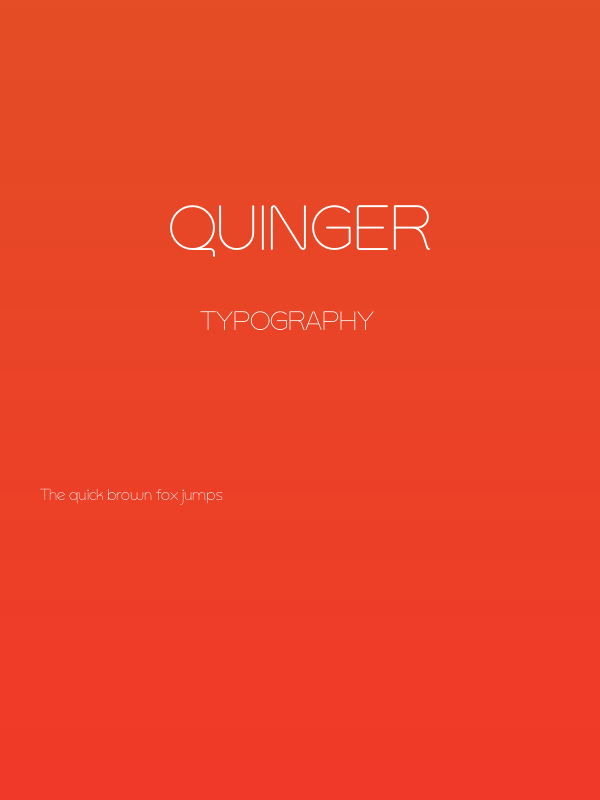 Quinger Poster