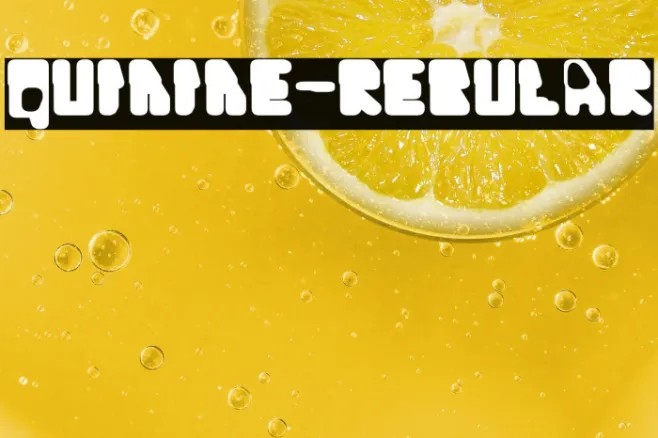Quinine-Regular Example 1