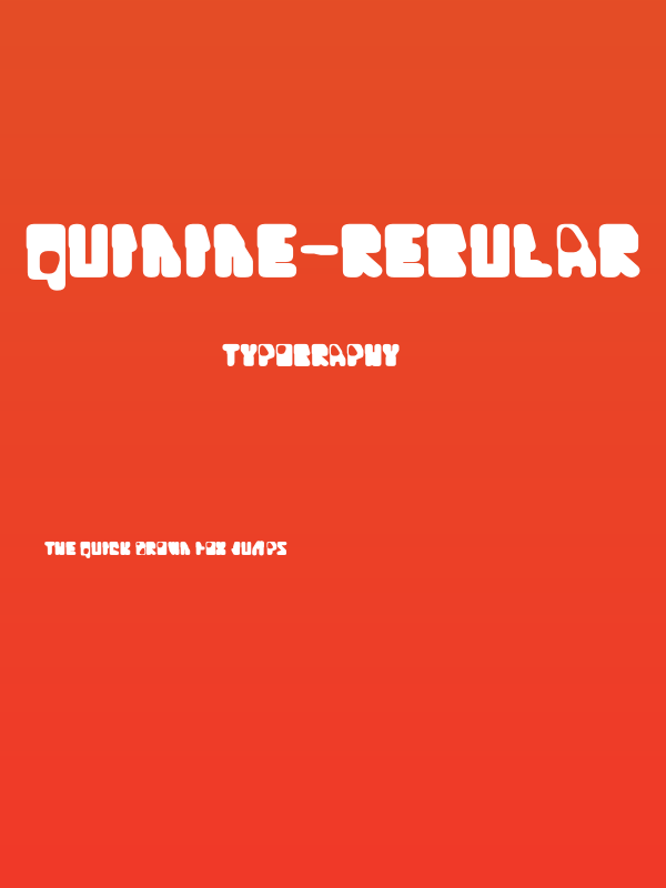 Quinine-Regular Poster