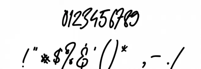 Quinley Font OTHER CHARS