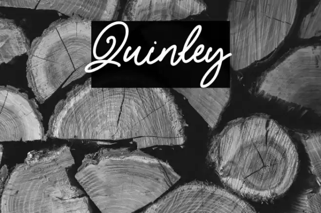 Quinley Font examples