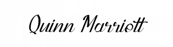 Quinn Marriott  Frei Schriftart Herunterladen