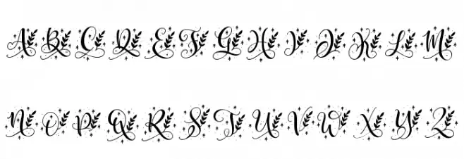 Quinn Monogram フォント 小文字
