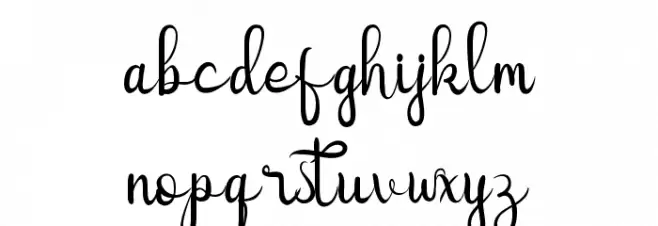 Quinneshademo 字体 小写