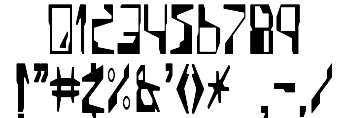 Quinoline Font OTHER CHARS