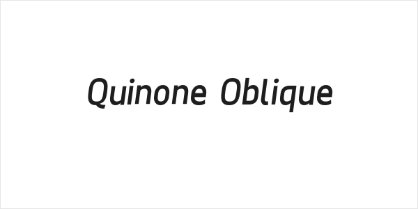 Quinone Oblique Logo