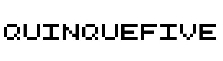 QuinqueFive  Free Fonts Download