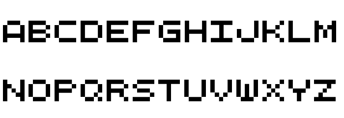 QuinqueFive Font LOWERCASE