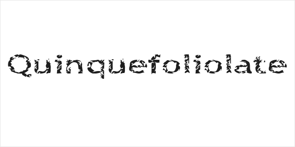 Quinquefoliolate Logo