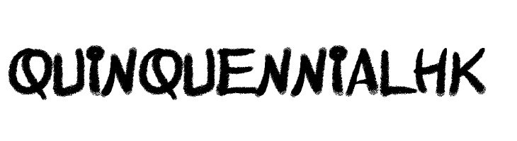 QuinquennialHK Font