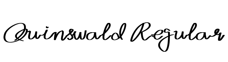 Quinswald Regular  Descarca Fonturi Gratis