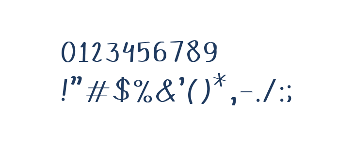 Quinswald Regular Other Characters