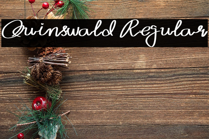 Quinswald Regular Example 1