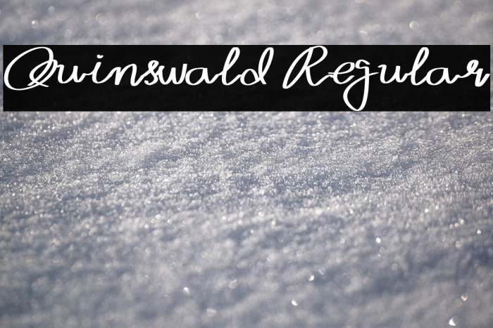 Quinswald Regular Example 3