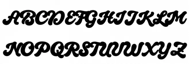 Quintal Script PERSONAL USE ONLY Bold Polices MAJUSCULES