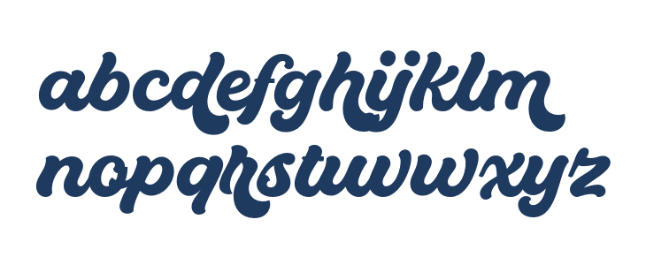 Quintal Script PERSONAL USE ONLY Regular Lowercase