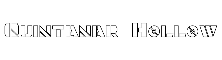 Quintanar Hollow  font caratteri gratis