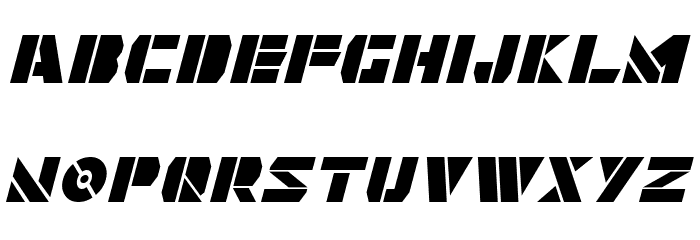 Quintanar Italic Font LOWERCASE