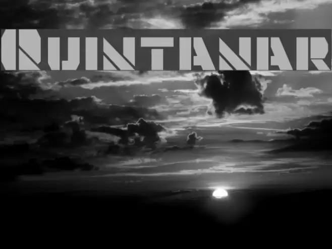 Quintanar Font examples