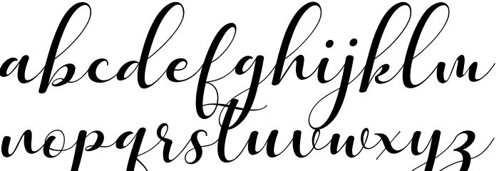 Quintella Font LOWERCASE