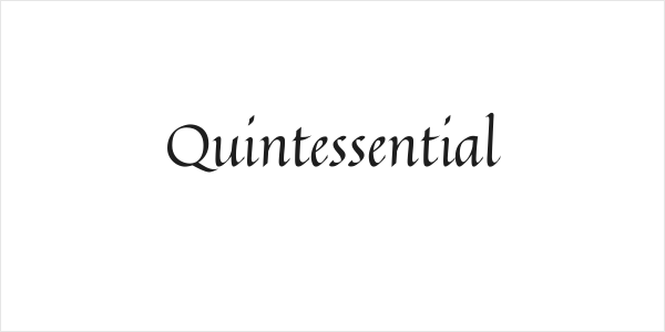 Quintessential Logo