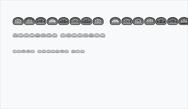 Quinteto Negative Regular Business Card