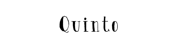 Quinto  Frei Schriftart Herunterladen