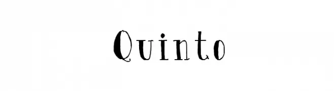 Quinto  Frei Schriftart Herunterladen