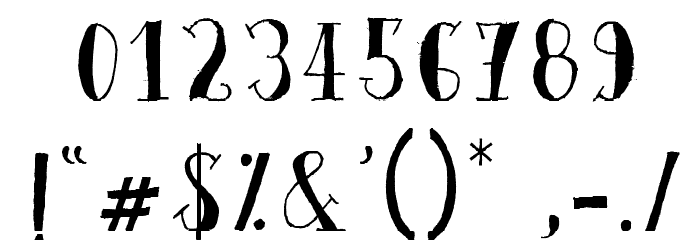 Quinto Font OTHER CHARS