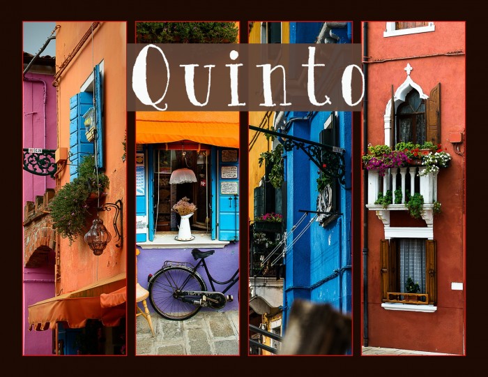 Quinto Font examples