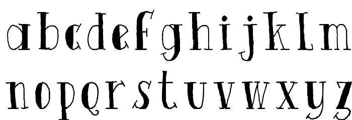 Quinto Font LOWERCASE