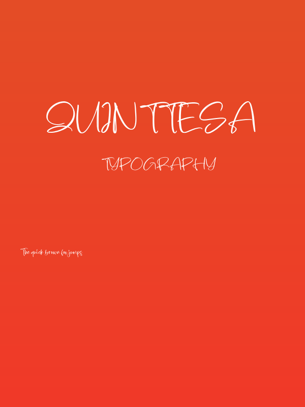 Quinttesa Poster