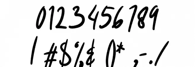 Quinttor Regular Font OTHER CHARS