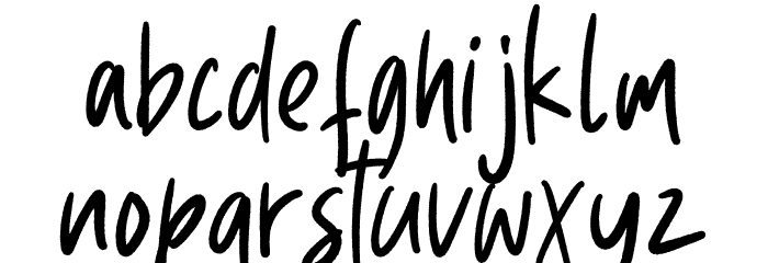Quinttor Regular Font LOWERCASE