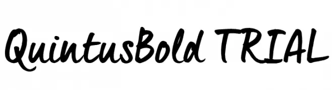 Quintus Bold_TRIAL  Frei Schriftart Herunterladen