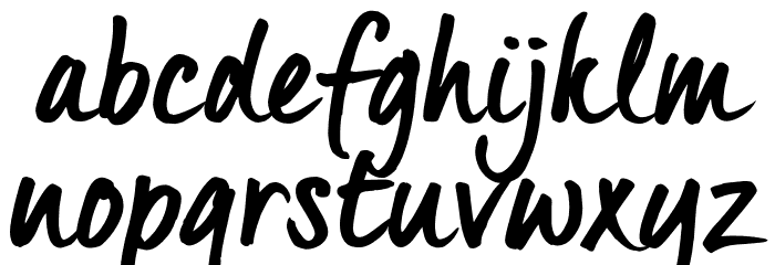 Quintus Bold_TRIAL Font LOWERCASE