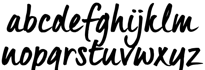 Quintus Bold_TRIAL Font LOWERCASE