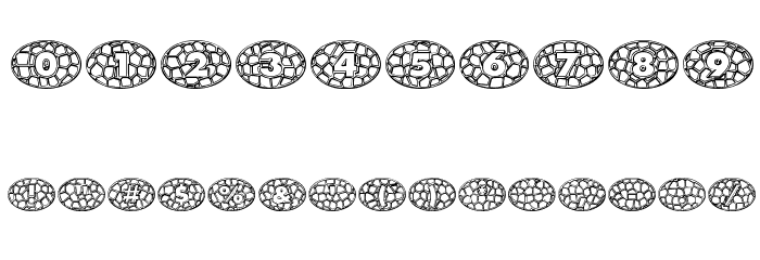 Quintus 'StainedCameo' Font OTHER CHARS