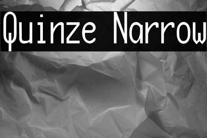 Quinze Narrow Example 3