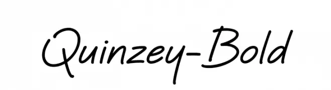 Quinzey-Bold  font caratteri gratis