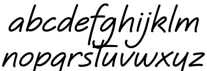 Quinzey-Bold Font LOWERCASE