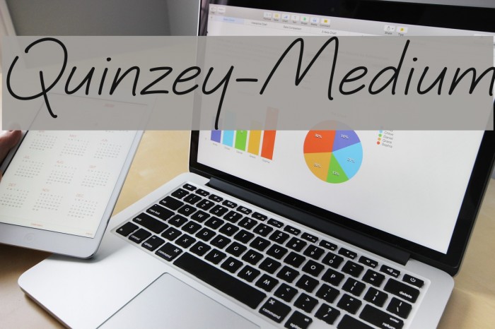 Quinzey-Medium Font examples