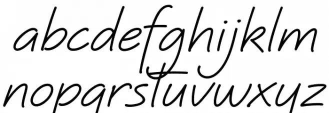 Quinzey-Medium Font LOWERCASE