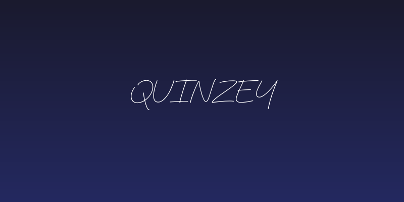 Quinzey Social Header